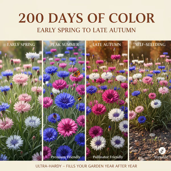 š±Premium Cornflower Seeds | š„Buy 1 Get 1 Freeš„