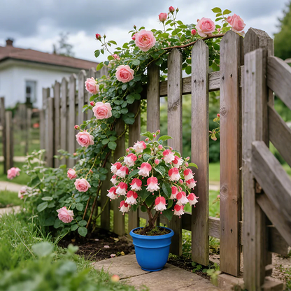 🌸 Double Fuchsia – Beautiful Shade-Loving Flowering Plants | 🔥Buy 1 Get 1 Free🔥