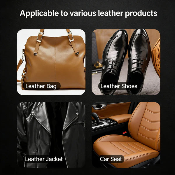 🚗 Multi-use Leather Oil Care Brush - Easily Repair Leather Scratches 🧼
