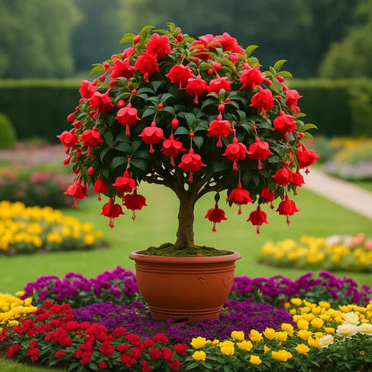 🌸 Double Fuchsia – Beautiful Shade-Loving Flowering Plants | 🔥Buy 1 Get 1 Free🔥