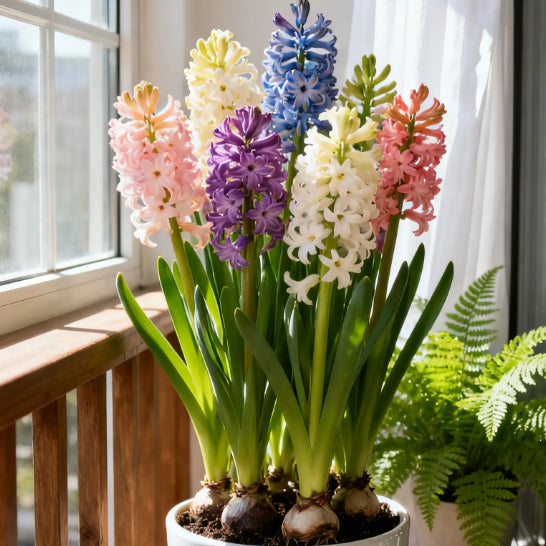 💐Bi-Color Mutation Hyacinth Bulbs | 🔥Buy 1 Get 1 Free🔥