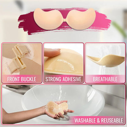 Invisible Strapless Backless Push up Bra | 🔥Buy 1 Get 1 Free🔥