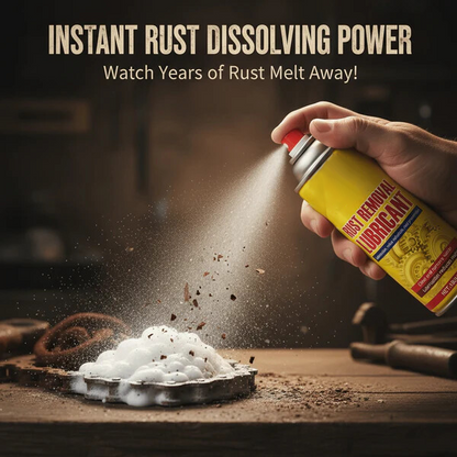 ⏳🏆Anti-Rust Lubricant Spray & Rust Remover | 🔥Buy 1 Get 1 Free🔥