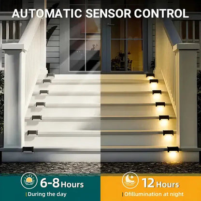 Solar Powered Waterproof Deck Lights for Outdoors