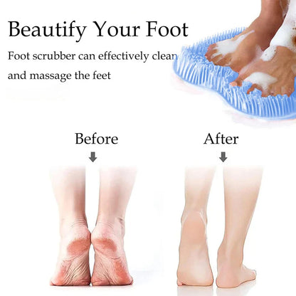 Eptchn Hands-Free Silicone Foot Scrubber Mat