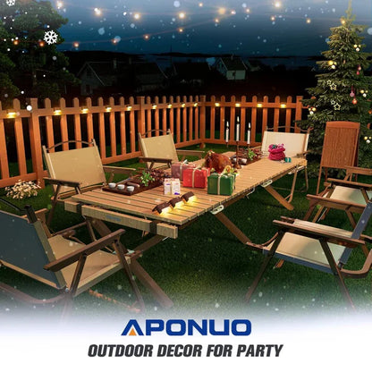 Solar Powered Waterproof Deck Lights for Outdoors