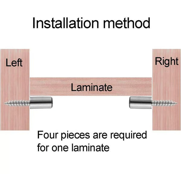 Pack Of 50 Count Self-Tapping Screws,Shelf Support Pegs,Shelf Pins with Non-Slip Sleeve