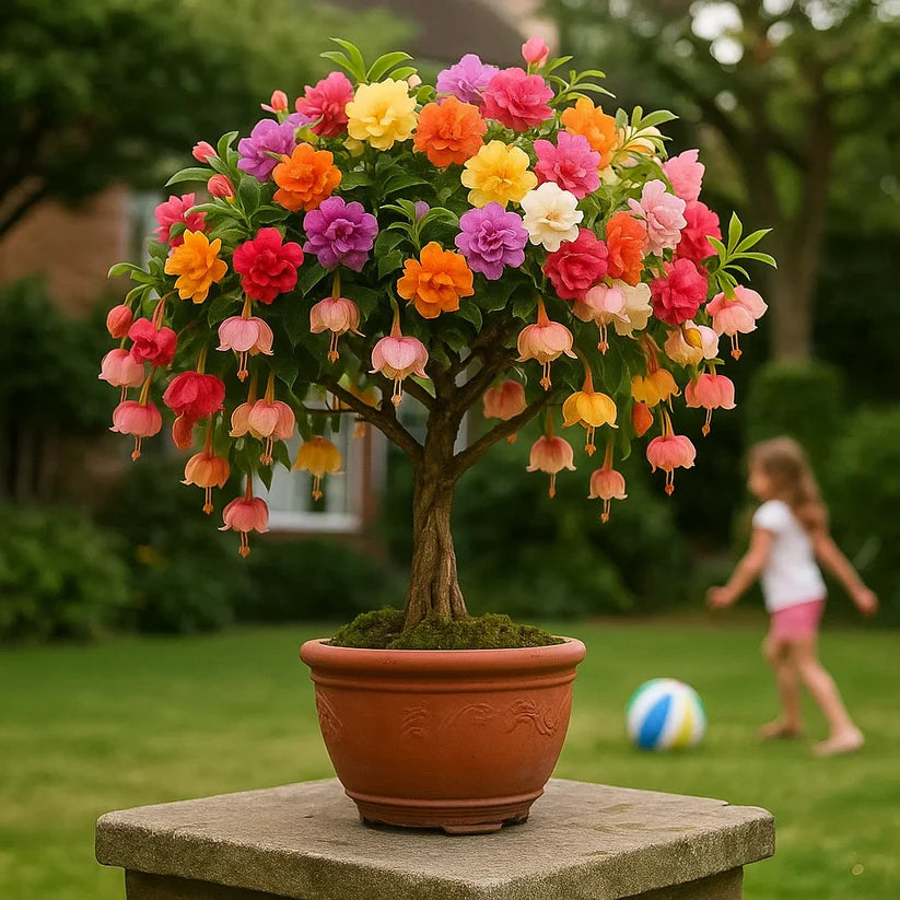 🌸 Double Fuchsia – Beautiful Shade-Loving Flowering Plants | 🔥Buy 1 Get 1 Free🔥