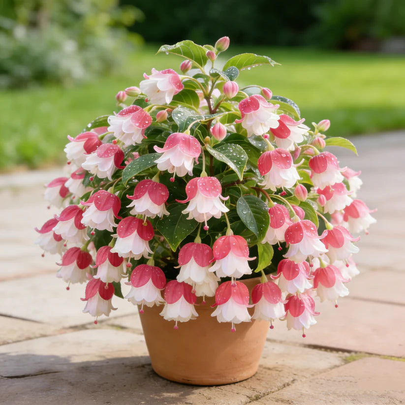 🌸 Double Fuchsia – Beautiful Shade-Loving Flowering Plants | 🔥Buy 1 Get 1 Free🔥