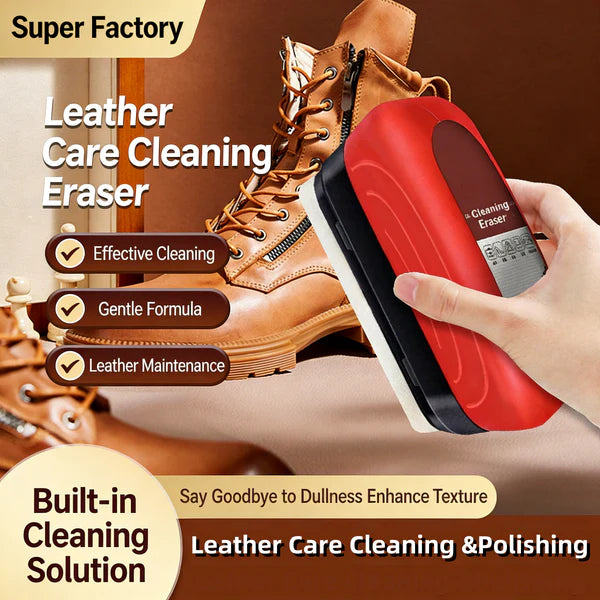 🚗 Multi-use Leather Oil Care Brush - Easily Repair Leather Scratches 🧼