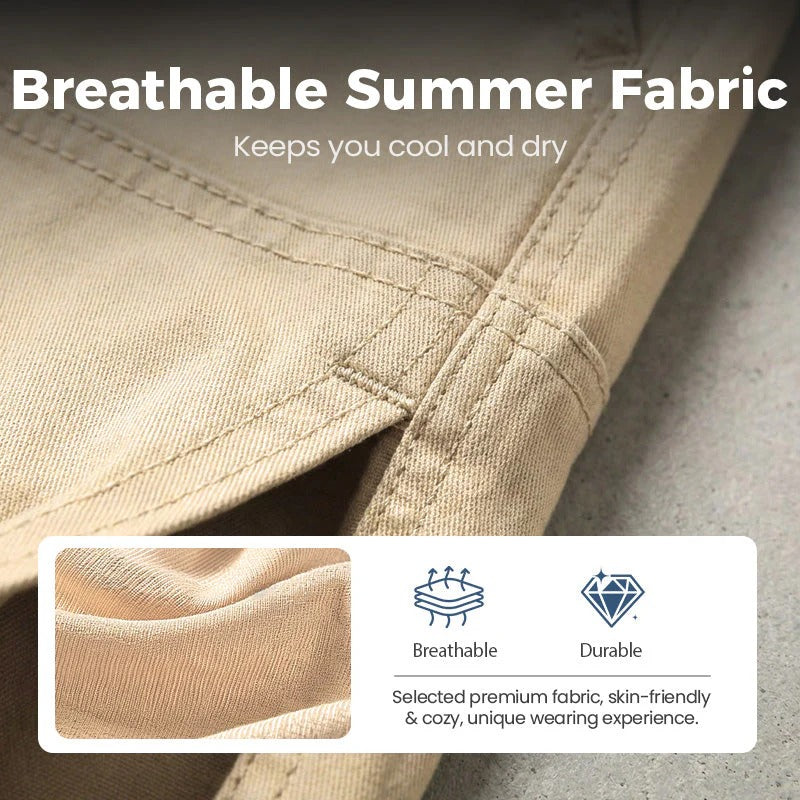 🎁2026 New arrivals 50% OFF💥Men's casual cargo shorts with drawstring waist | Pack of 3