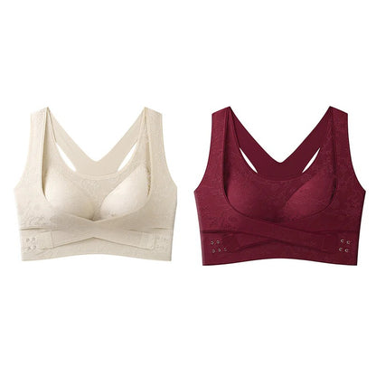 All-Day Comfort Meets Perfect Shape! Criss-Cross Lift & Sculpt Bra 50% OFF👚⚡️ |( Pack Of 3 )