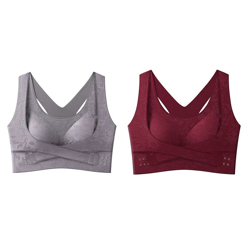 All-Day Comfort Meets Perfect Shape! Criss-Cross Lift & Sculpt Bra 50% OFF👚⚡️ |( Pack Of 3 )