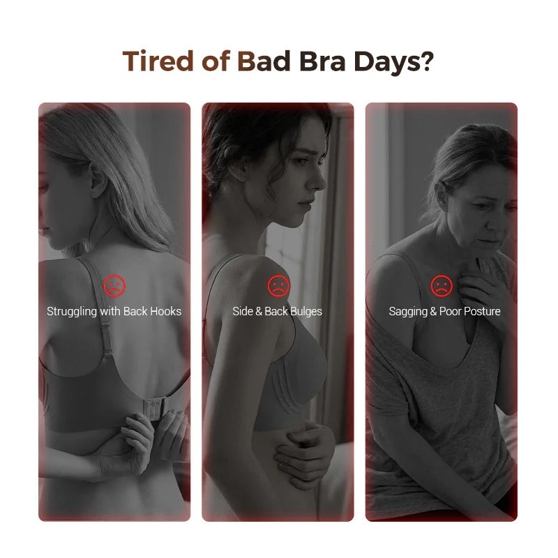 All-Day Comfort Meets Perfect Shape! Criss-Cross Lift & Sculpt Bra 50% OFF👚⚡️ |( Pack Of 3 )