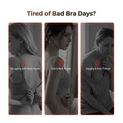 All-Day Comfort Meets Perfect Shape! Criss-Cross Lift & Sculpt Bra 50% OFF👚⚡️ |( Pack Of 3 )