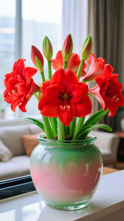 🌺Double-Petaled Perfume Amaryllis Bulbs | 🔥Buy 1 Get 1 Free🔥