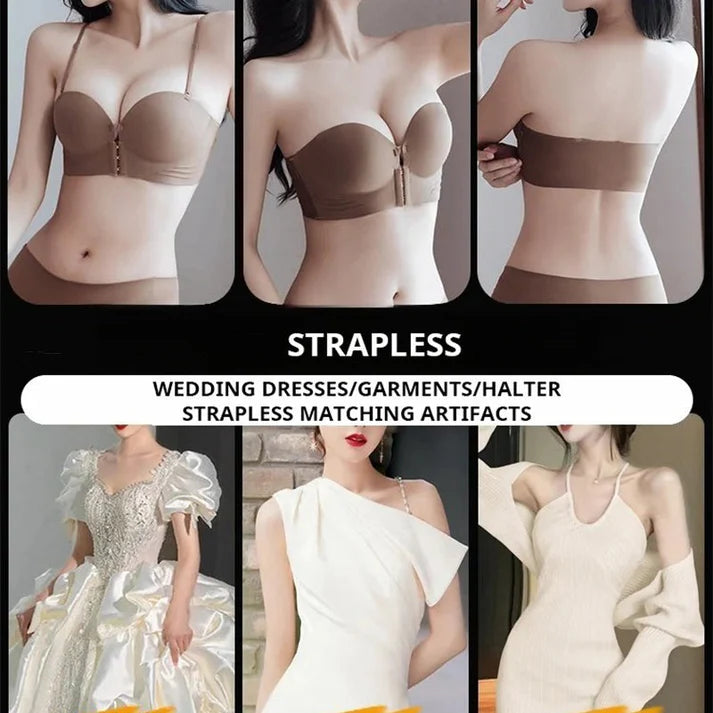 Women's Non-Slip Front Closure Strapless Bra | 🔥Buy 1 Get 1 Free🔥