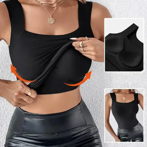 🌟 2026 Most Popular Product 💖 (M-3XL) Shaping Top with Built-in Bra 💃 | 🔥Buy 1 Get 1 Free🔥