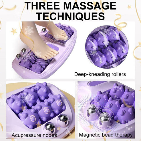 🦶 Portable double foot bath massager – relaxation anywhere, anytime🎁